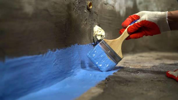 SJ Waterproofing Pros commercial waterproofing team near Lincoln, IL